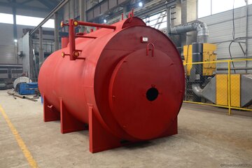 Парогенератор 1000 кг 170 С на газовом топливе Парогенератор на газовом топливе 1000 кг 170 С